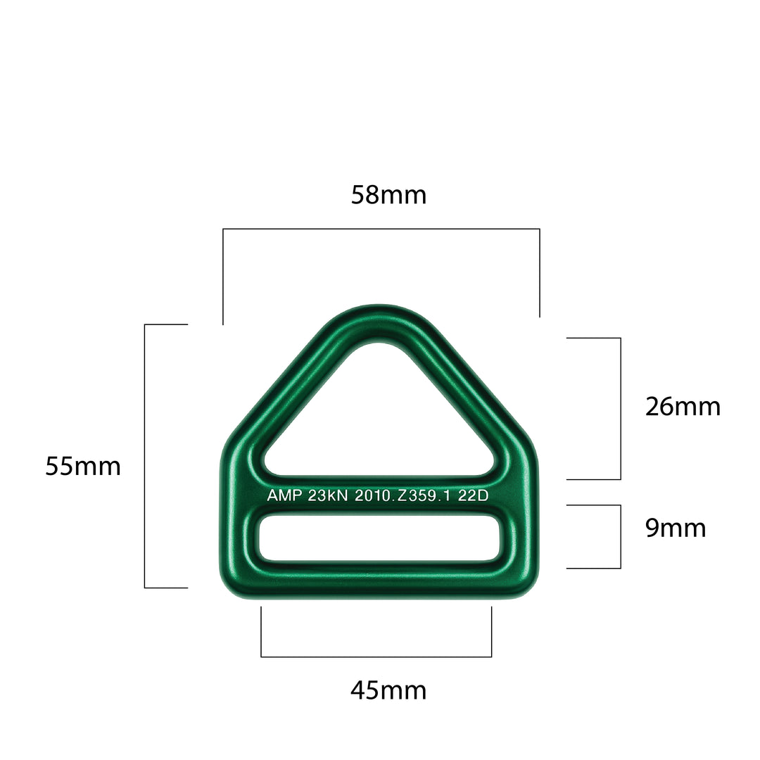 Steel Triangle D-Ring – Fusion Climb