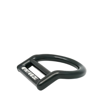 Bent Aluminum Slotted D-Ring for 1 3/4" Webbing
