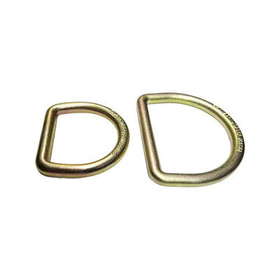 Steel D-Ring Set – 23kN (2-Pack)