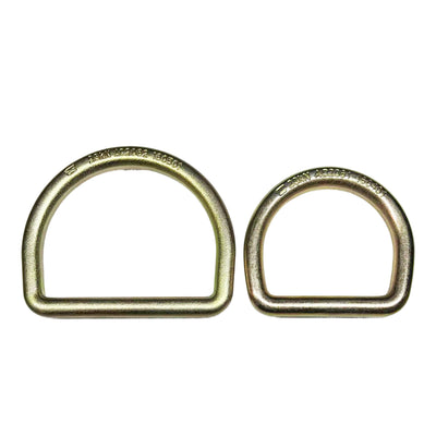 Steel D-Ring Set – 23kN (2-Pack)