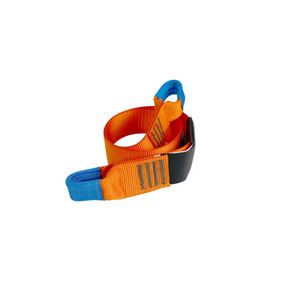 Zip Line Tether Specialty Lanyard Two Gear Loops / 1.75" Webbing