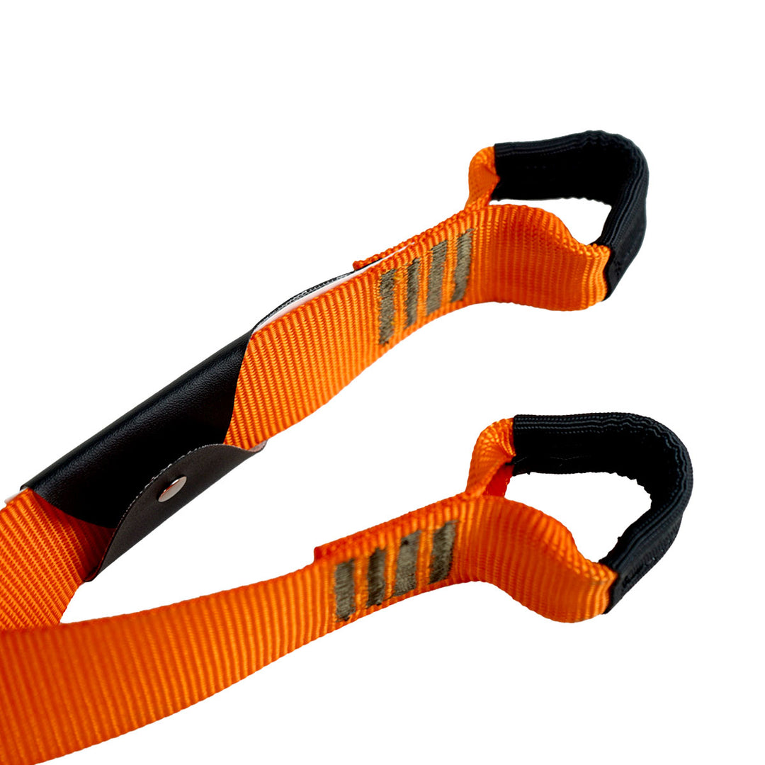 特殊ジップラインアンカーストラップ - ギアループ2個、1.75インチミルスペックウェビング | Fusion Climb