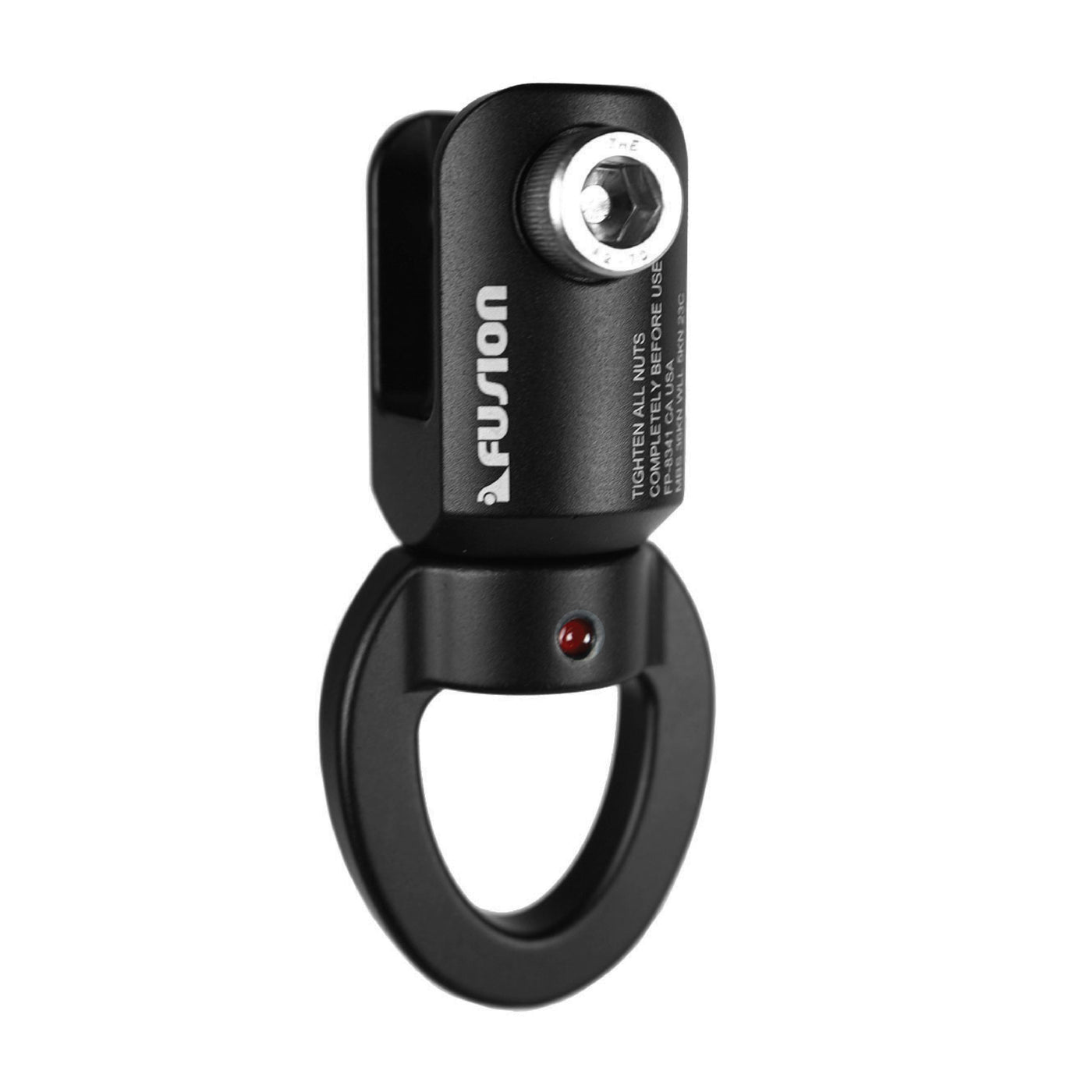 Presto Black Shackle Swivel – Galvanized Eye & Jaw Rope Connector