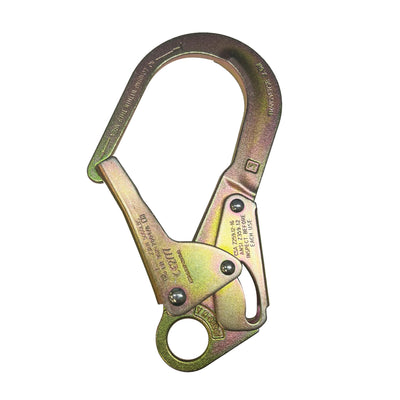 Infinity Alloy Steel Extra-Large Rebar Snap Hook – Double Locking for Rigging & Lifting