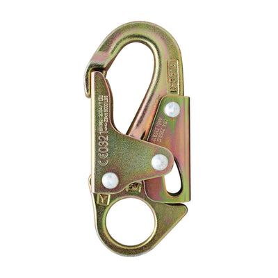 Maxi-2 Steel 23kN Double Action Snap Hook – Cadmium Finish for Industrial & Climbing Safety