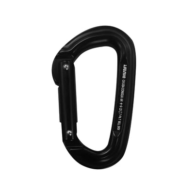 Contigua Straight Gate Aluminum Carabiner – Lightweight D Shape Clip for Climbing