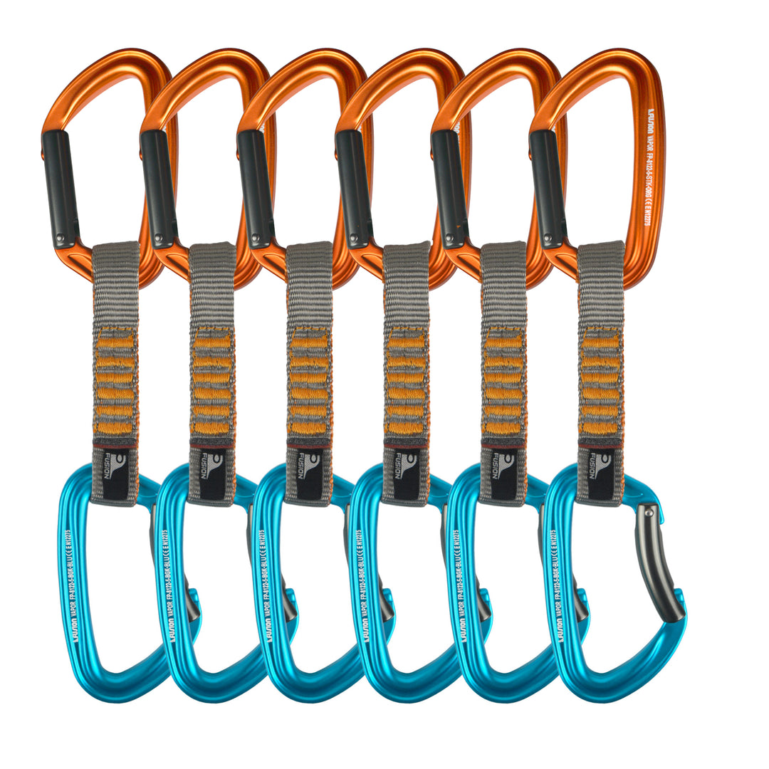 Kyne Carabiner V2 全色コンプリートセット Quickdraw Set – 11cm / 20cm Sling with Straight & Bent Gate