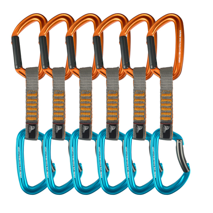 Kyne Carabiner V2 全色コンプリートセット Quickdraw Set – 11cm / 20cm Sling with Straight & Bent Gate