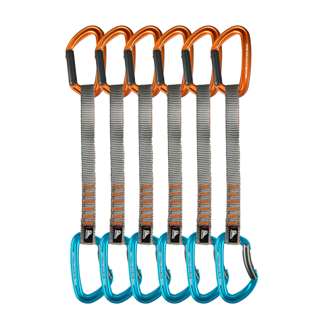 Quickdraw Set – 11cm / 20cm Sling with Straight & Bent Gate