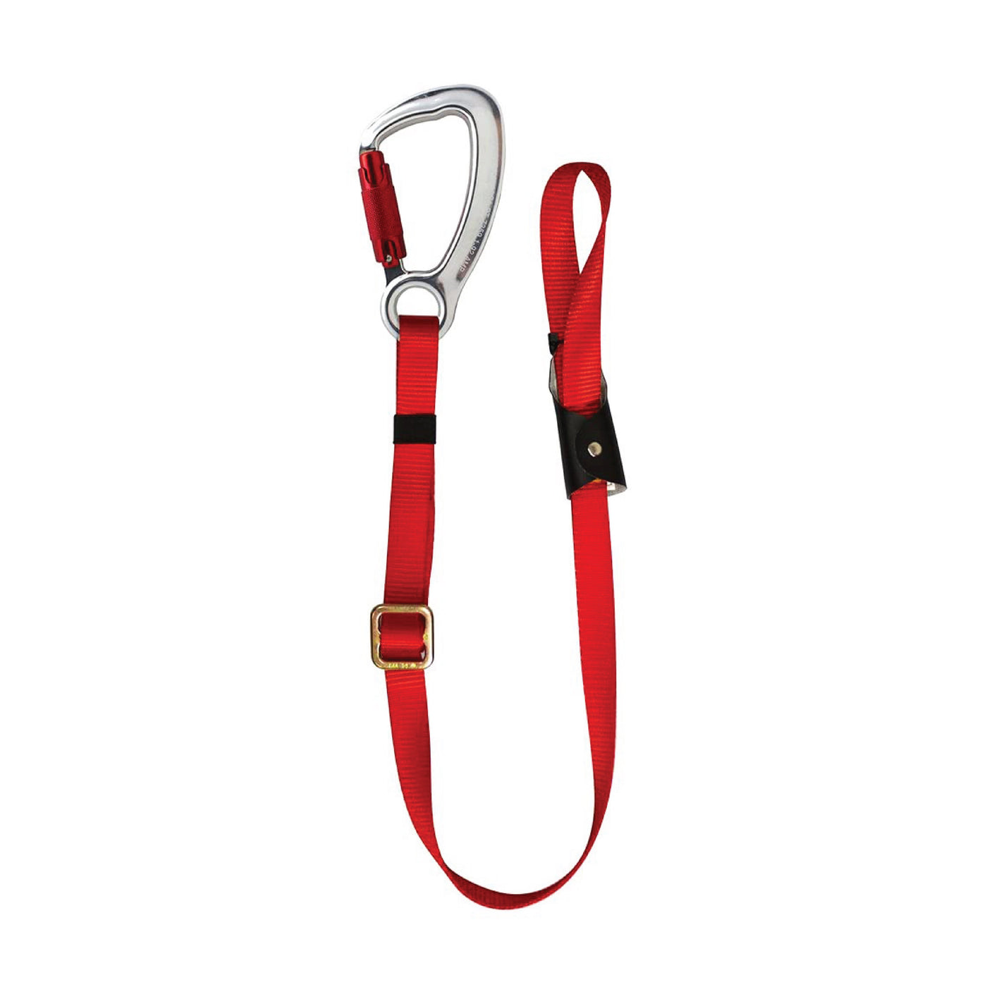 Adjustable Lanyard w/ True Captive Eye Aluminum Carabiner