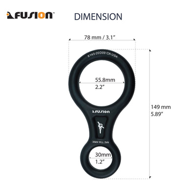 Aluminum Figure 8 Descender