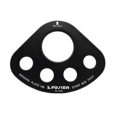 Big Foot Aluminum Large 5 Hole Rigging Anchor Plate Descender