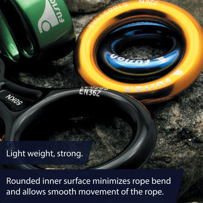 Black Aluminum O-Ring - Small 2" - Fusion Climb