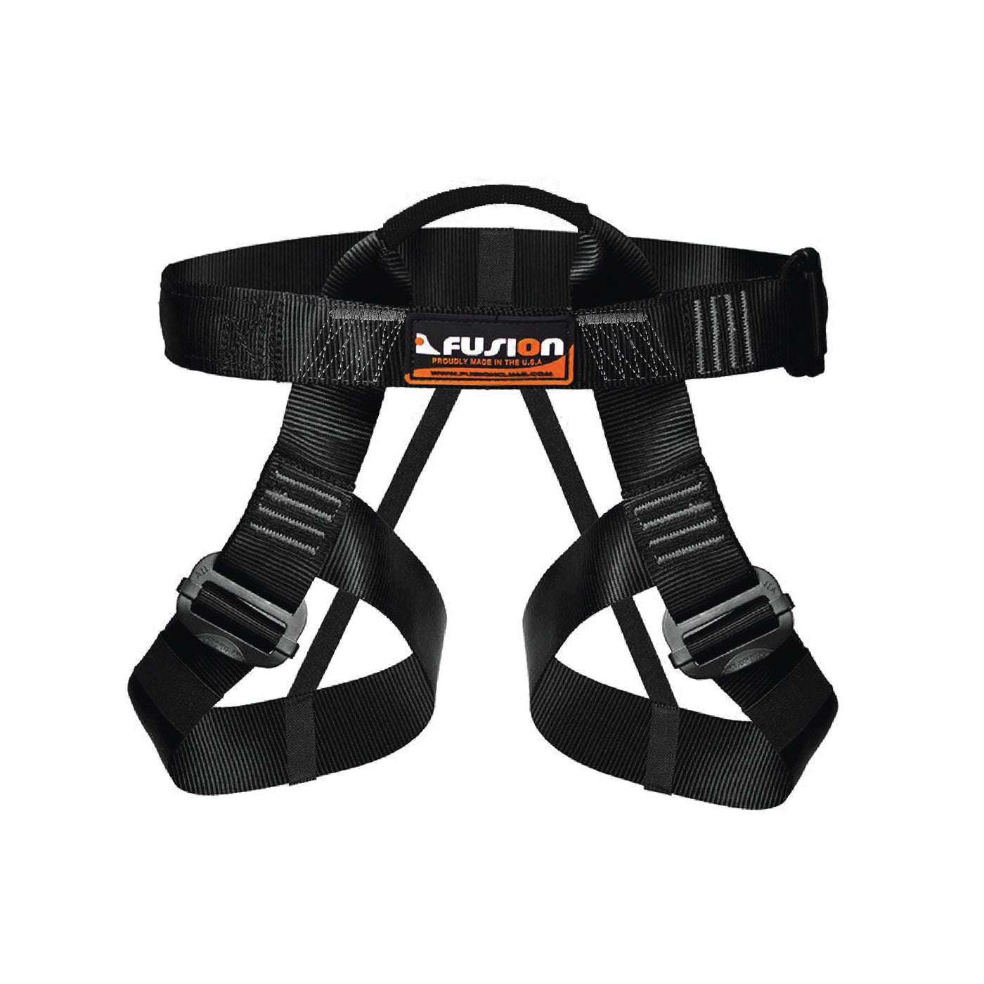 Centaur Steel Half Body Climbing Harness – Black Adjustable Belt for Gym, Rescue, and Outdoor Training