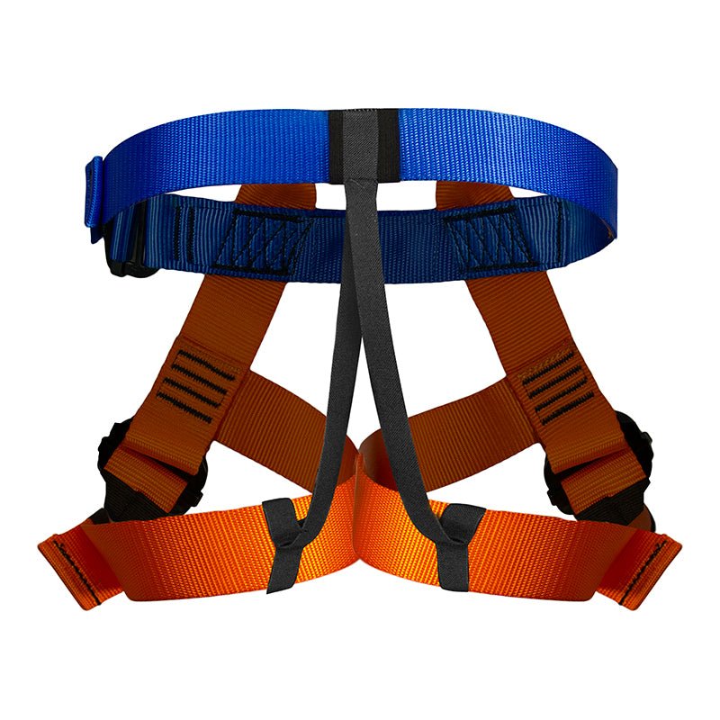 Centaur kids half body harness Blue/Orange - Fusion Climb