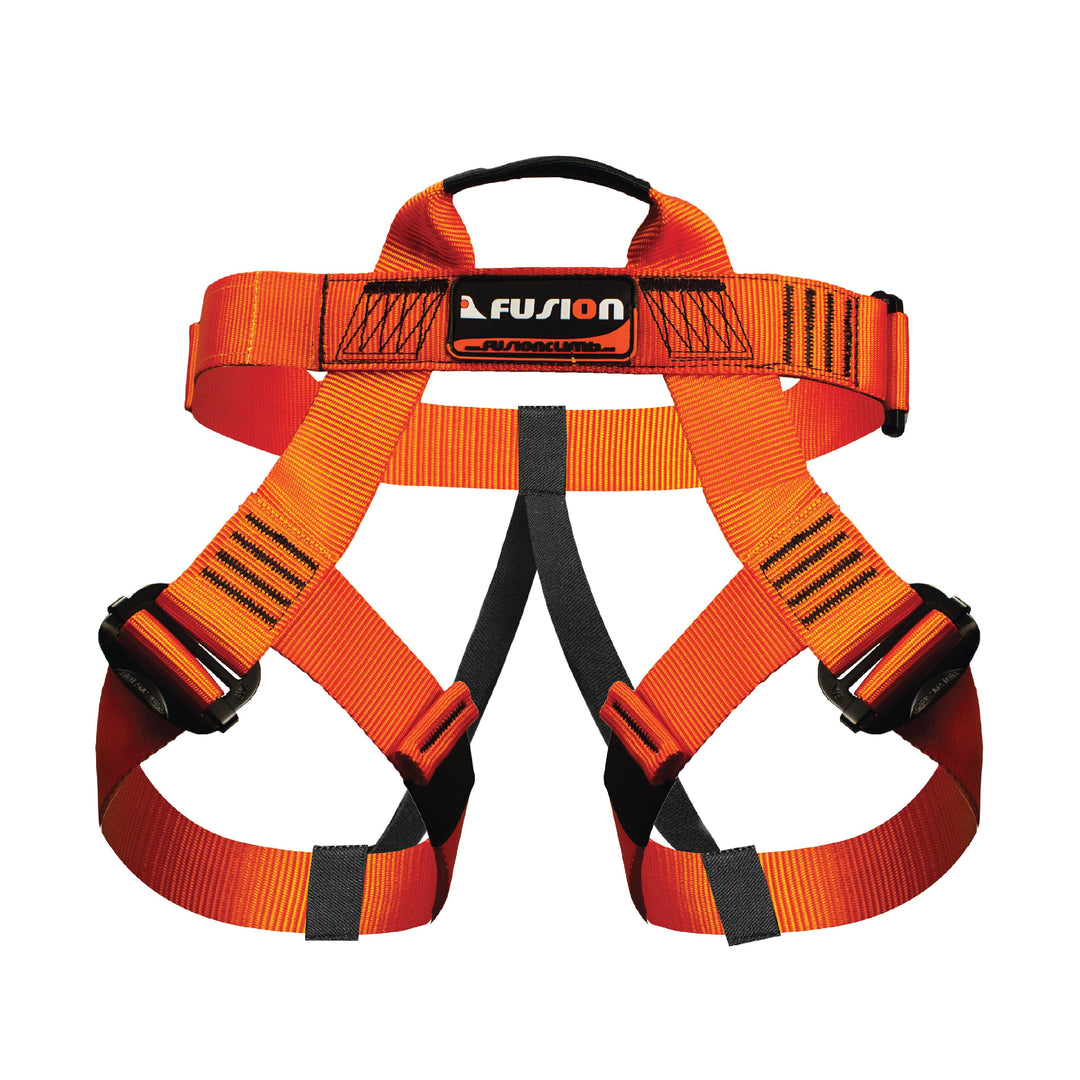 Centaur Half Body Climbing Harness in Black – Fusion Climb