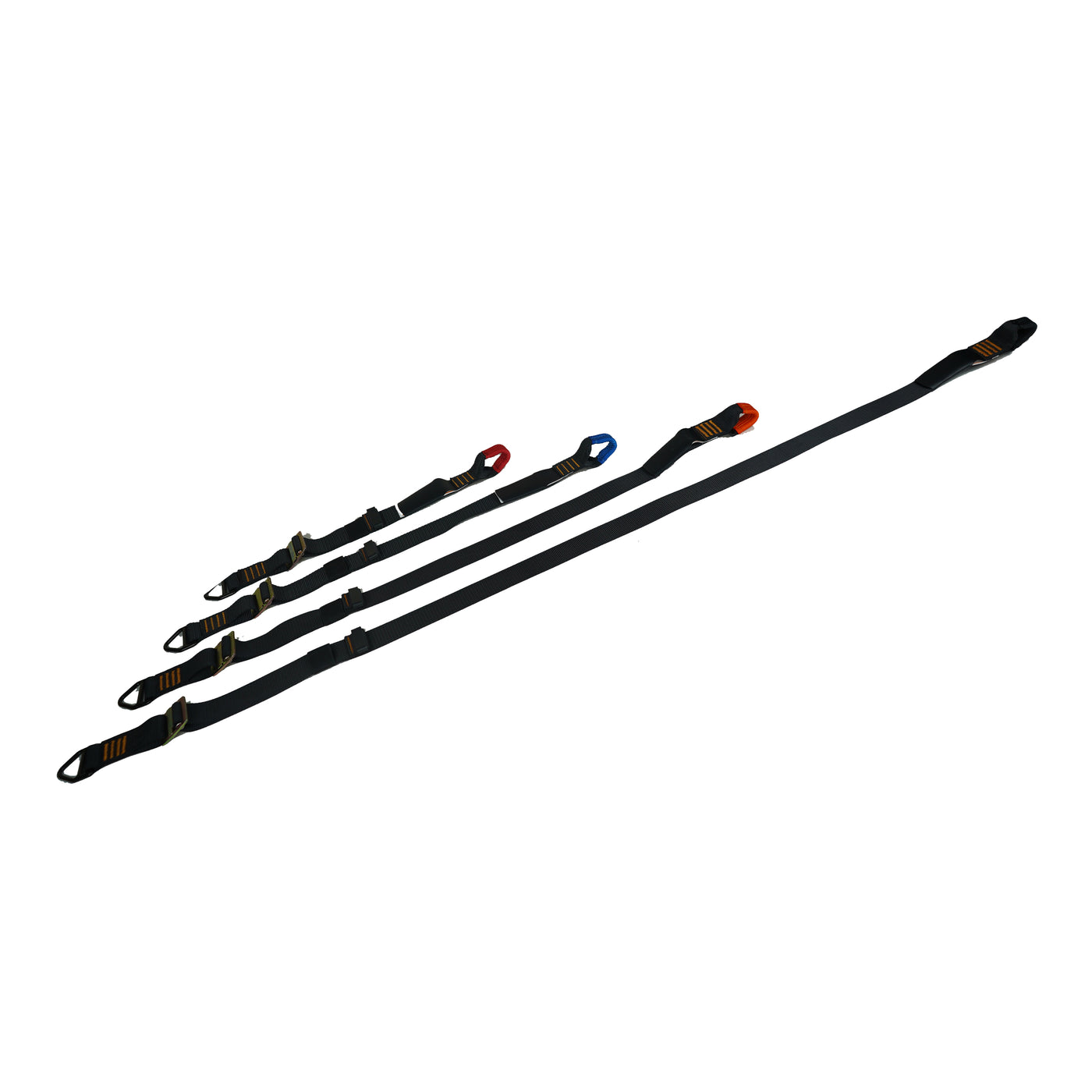 Zip Line Tether Adjustable Lanyard Triangle D-Ring