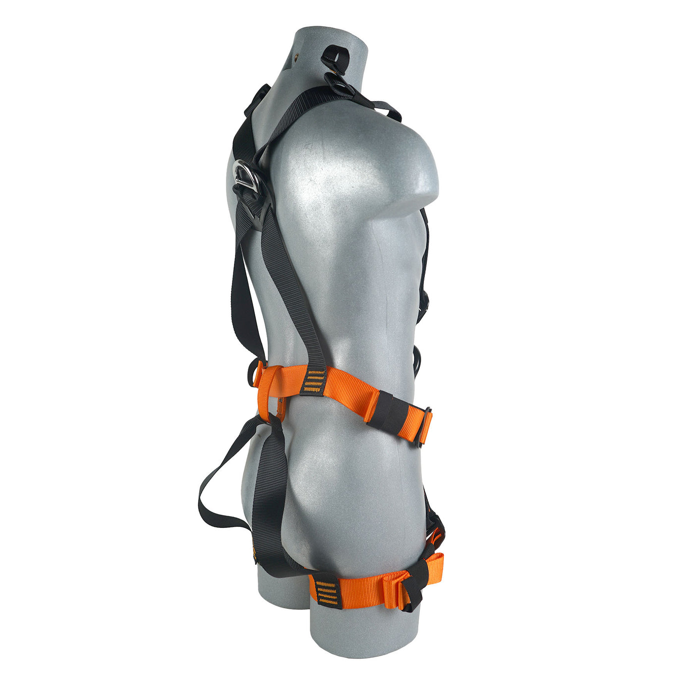 Ultura Challenge Course Full Body Harness - Orange & Black