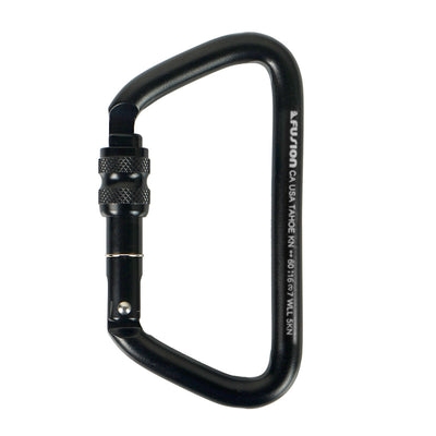 Tahoe XL Steel - Screw Lock Carabiner - Black