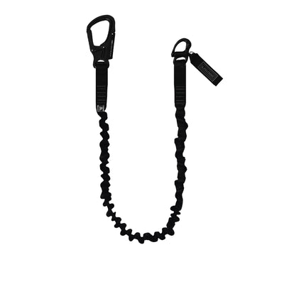 Fusion Climb helicopter rescue lanyard, 72 inch, aluminum snap hook and black oxide shackle