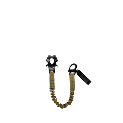 Fusion Climb  tactical rescue lanyard, 1 inch elastic bungee, available in multiple lengths