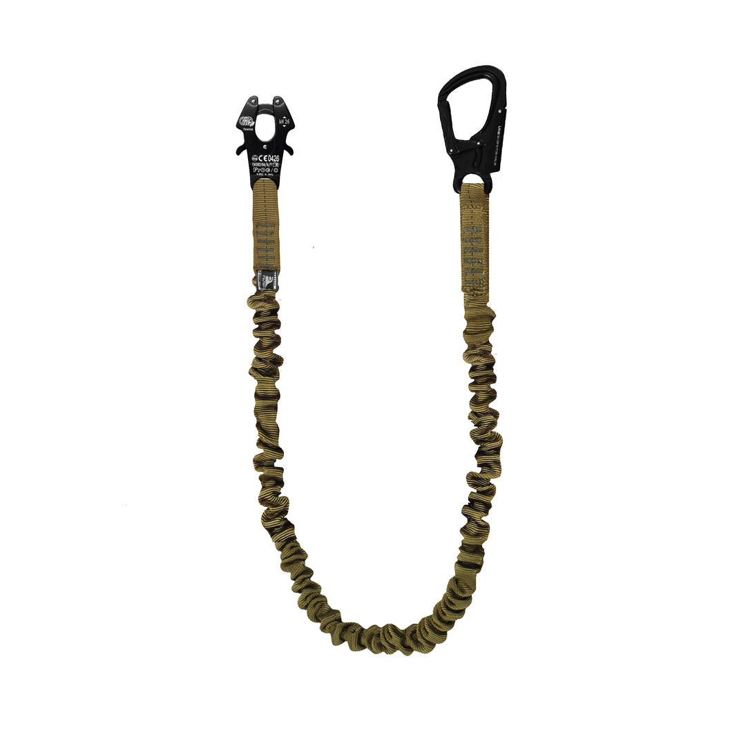 Helo Retention Lanyard with Kong Frog Cable & Snap Hook CYB