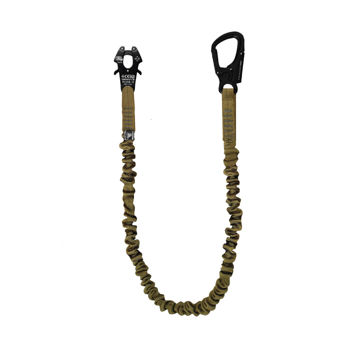 Helo Retention Lanyard with Kong Frog Cable & Snap Hook CYB