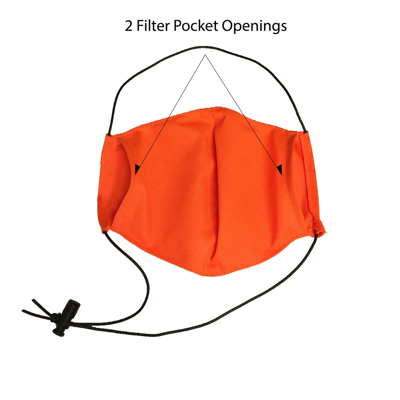 Fusion aura mask in orange