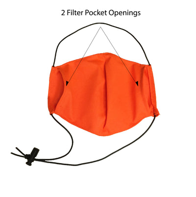 Fusion aura mask in orange