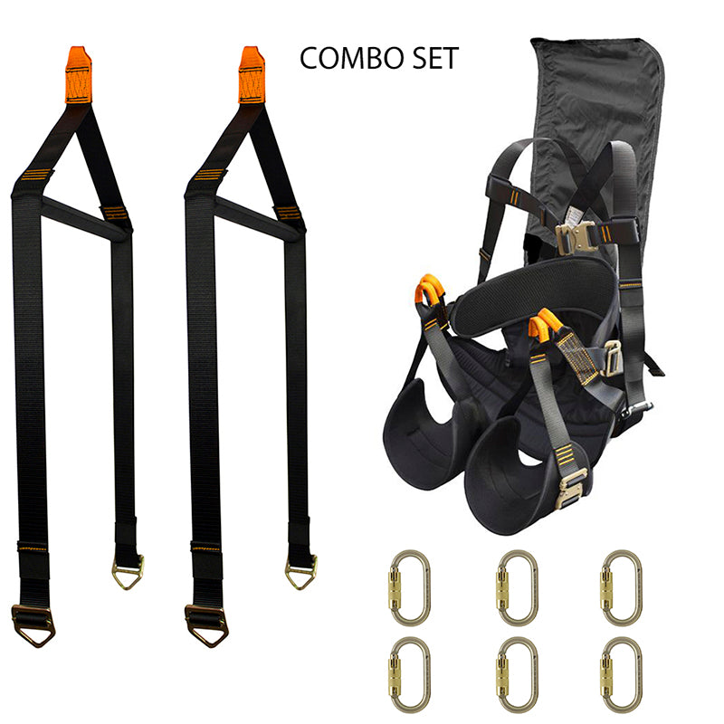 Roar Ziplining Seat Style Harness W/ Head Support