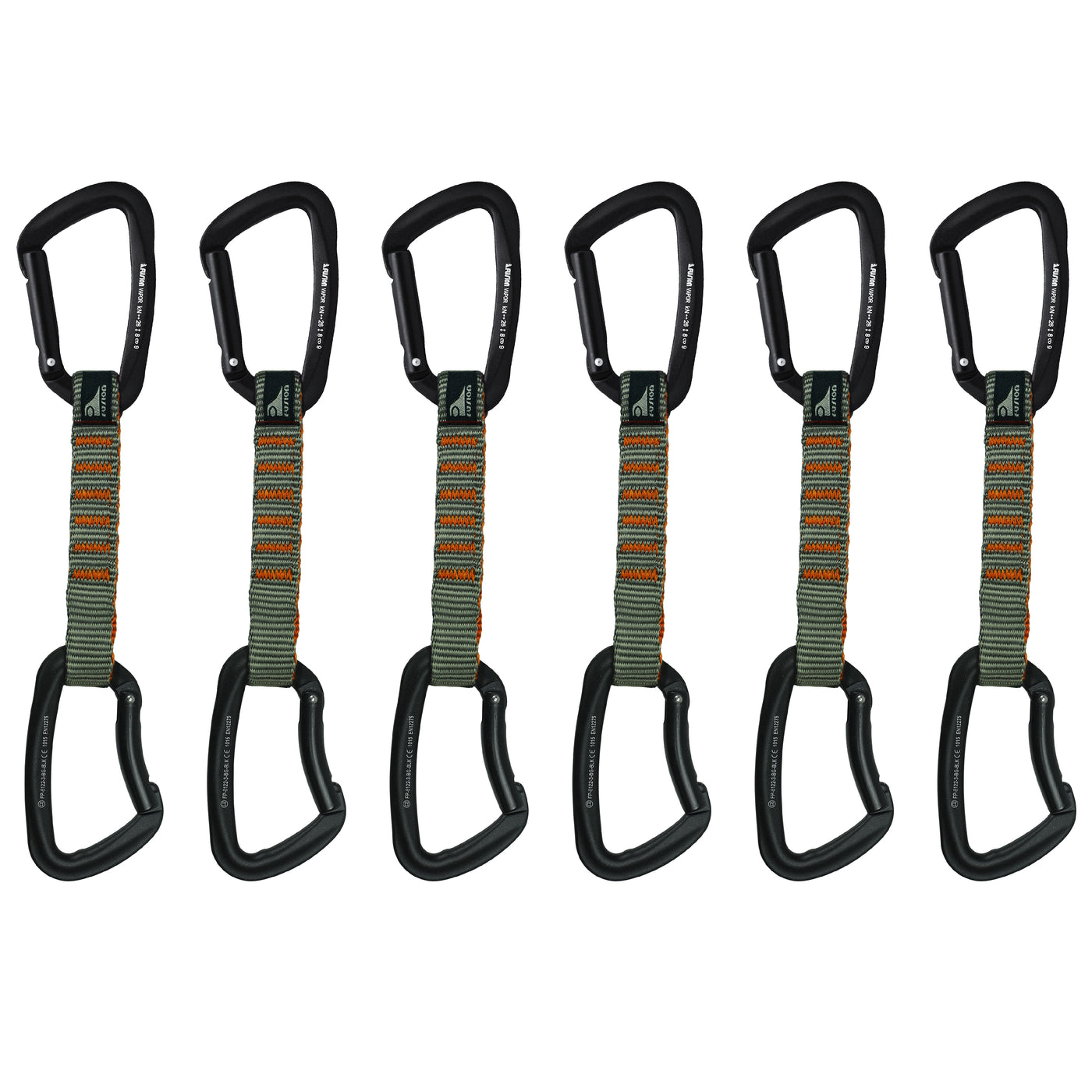 Quickdraw Set – Lightweight and Perfect for most Climbing Applications 