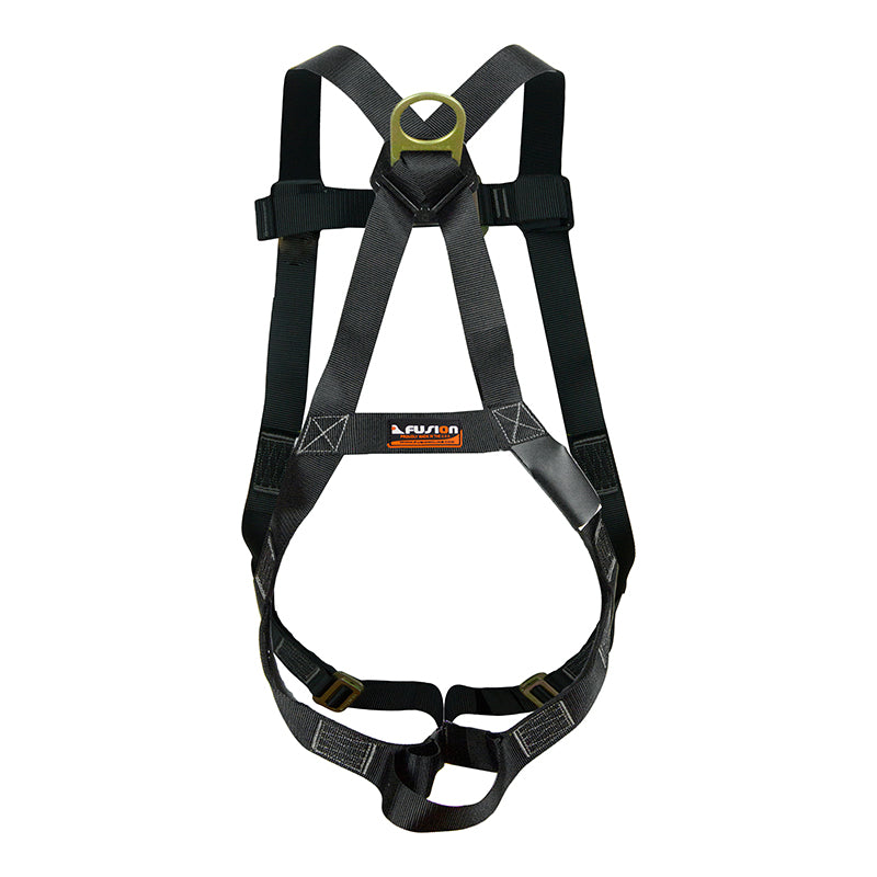 TCH-201A Vertigo Basic Full Body Harness – Black for Industrial