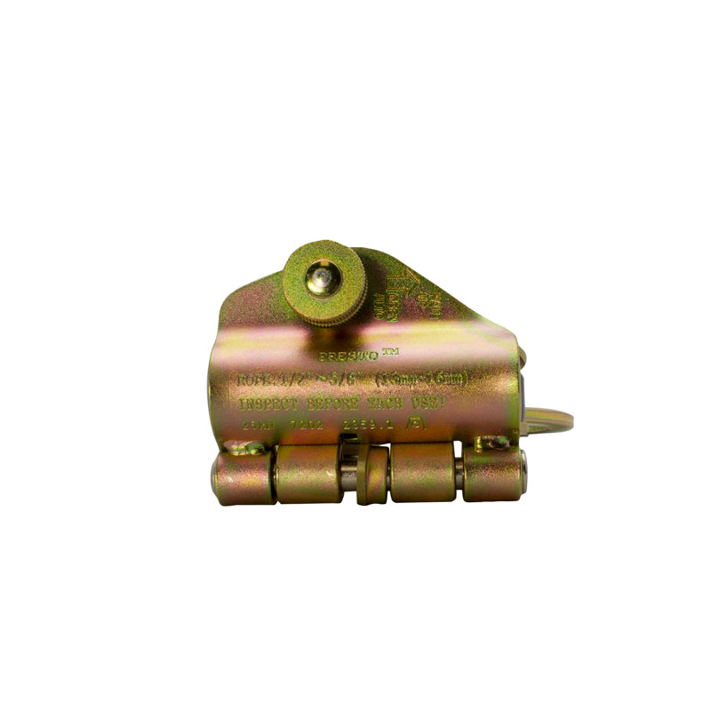 Terra Max Steel Auto Lock Rope Grab - Gold | Fusion Climb