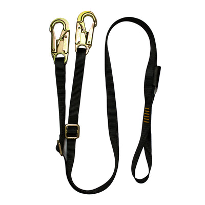 Y-Legged Lanyard with Steel Snap Hooks