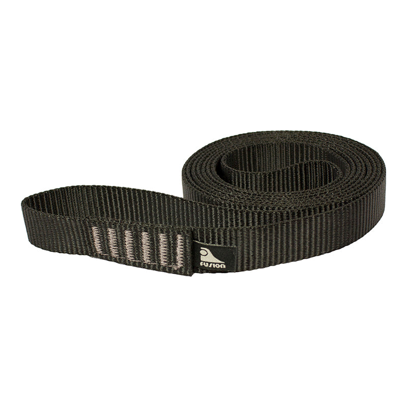Stitched Nylon Climbing Sling Runner - Black - 40cm~120cm