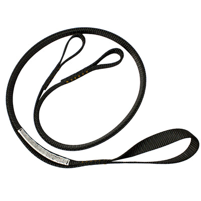 Lobster Claw Fixed Girth Hitch Y Lanyard Zipline Safety
