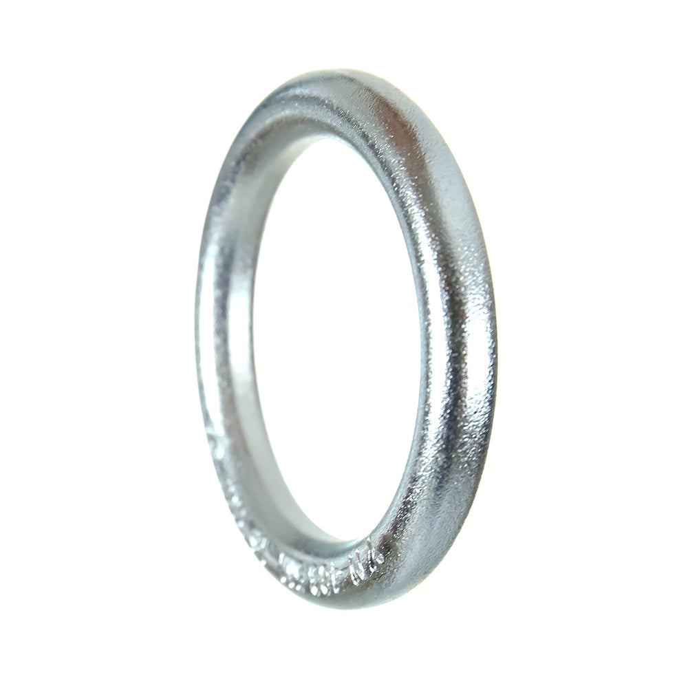 5" Drop Forged Steel O-Ring - Silver