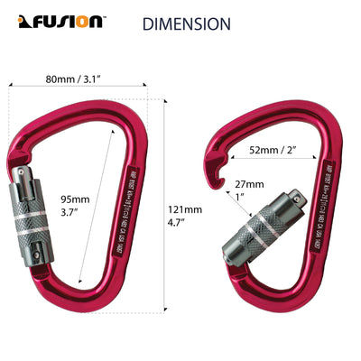 Eureka Triact lock Aluminum Carabiner