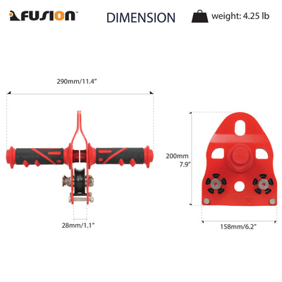 Z-Max Zipline and Challenge Course Trolley - Red