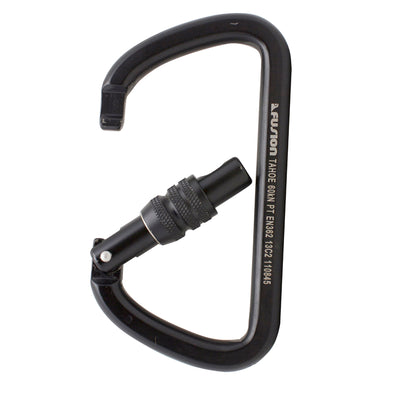 aTahoe XL Steel - Screw Lock Carabiner - Black