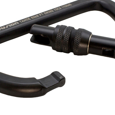 Tahoe XL Steel - Screw Lock Carabiner - Black