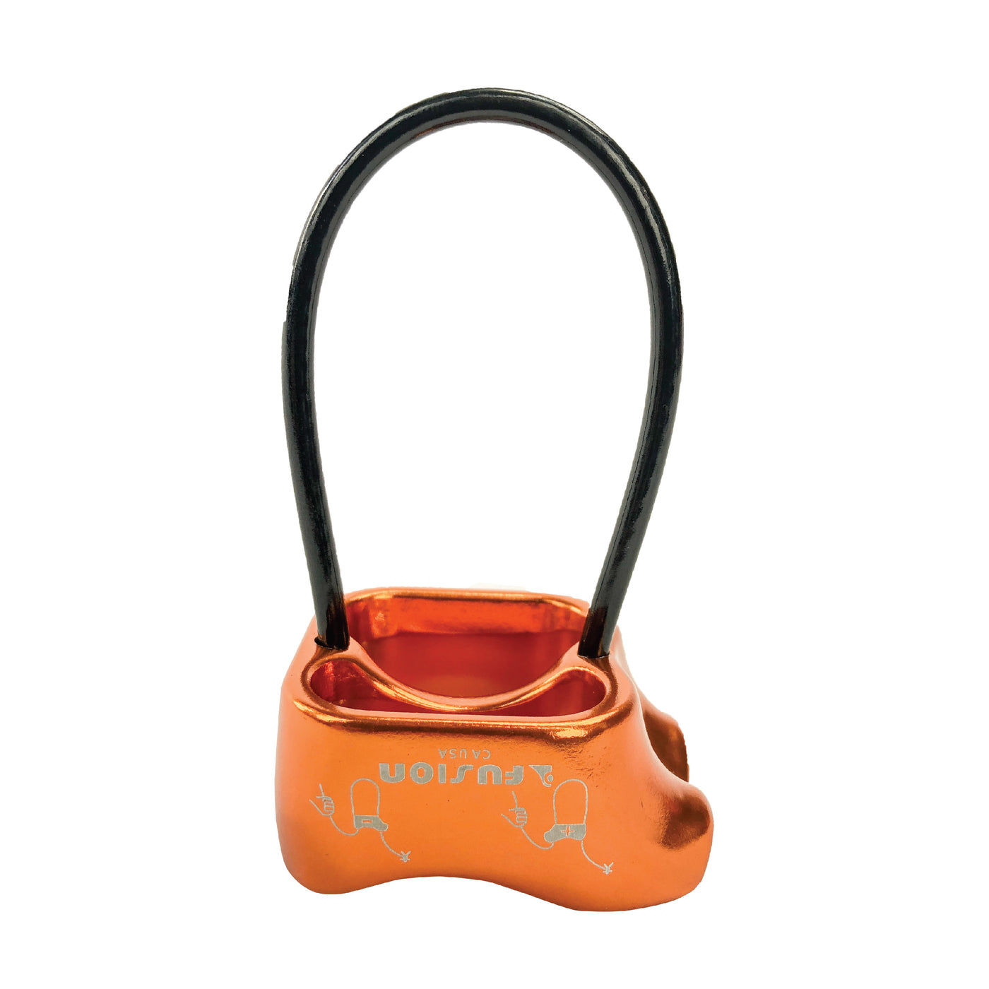 Neo Sat Belay Device - Orange