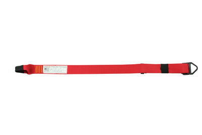 Specialty Lanyard Adjustable w/ Loop and Delta Ring - Red