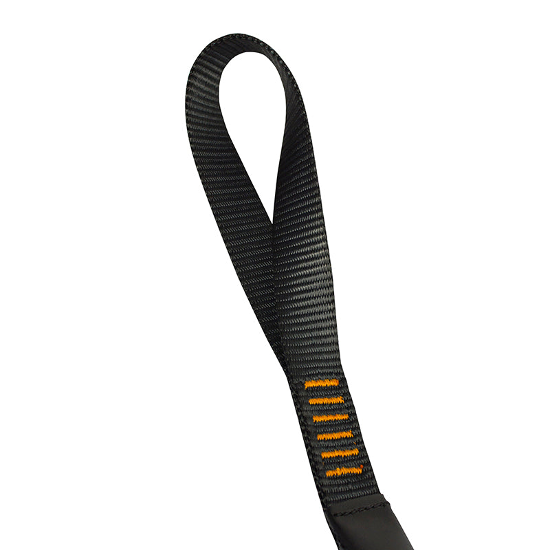 Y-Leg Adjustable Lanyard W/ Hitched Loop and Auto Lock Carabiner