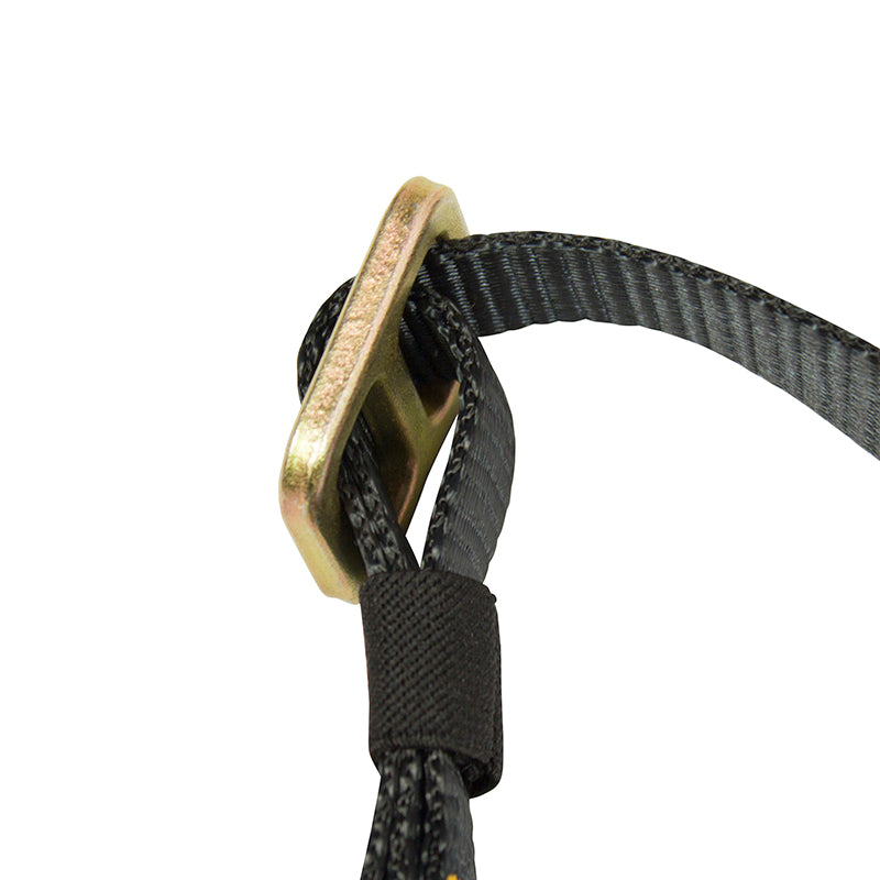 Y-Leg Adjustable Lanyard W/ Hitched Loop and Auto Lock Carabiner