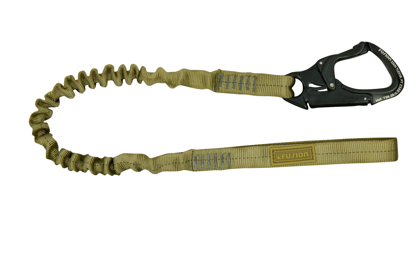 Fusion Tactical Elastic Sling Retention Helo Lanyard with Snap