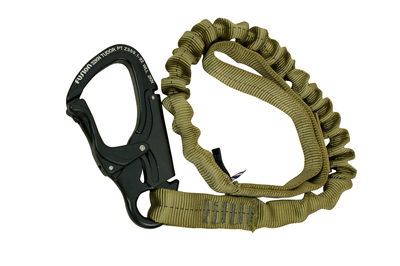 Helo Retention Lanyard CYB with Snap Hook & Hitched Loop