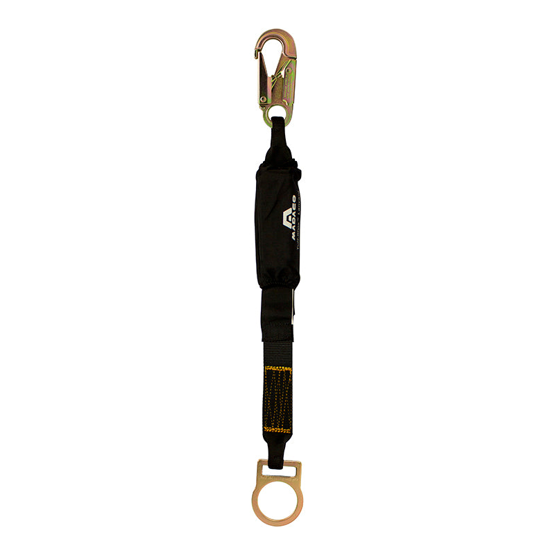 STEEL SNAP HOOK D-RING COMBO SAFETY LANYARD