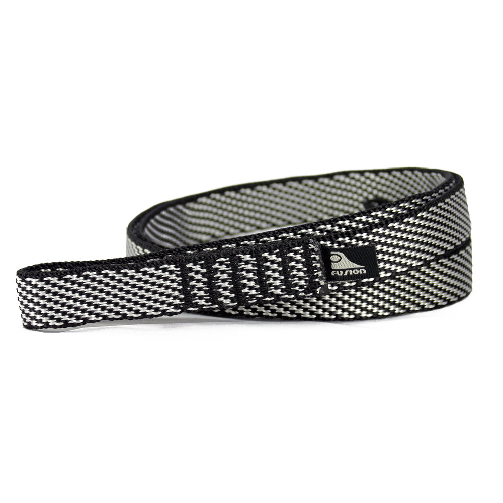 Stitched Nylon Climbing Sling Runner - Grey & Black