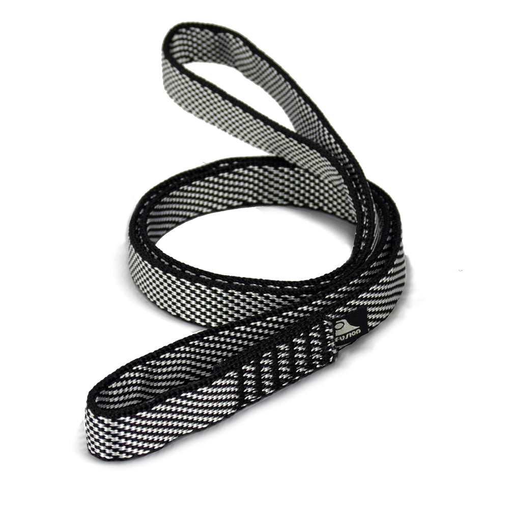 Stitched Nylon Climbing Sling Runner - Grey & Black